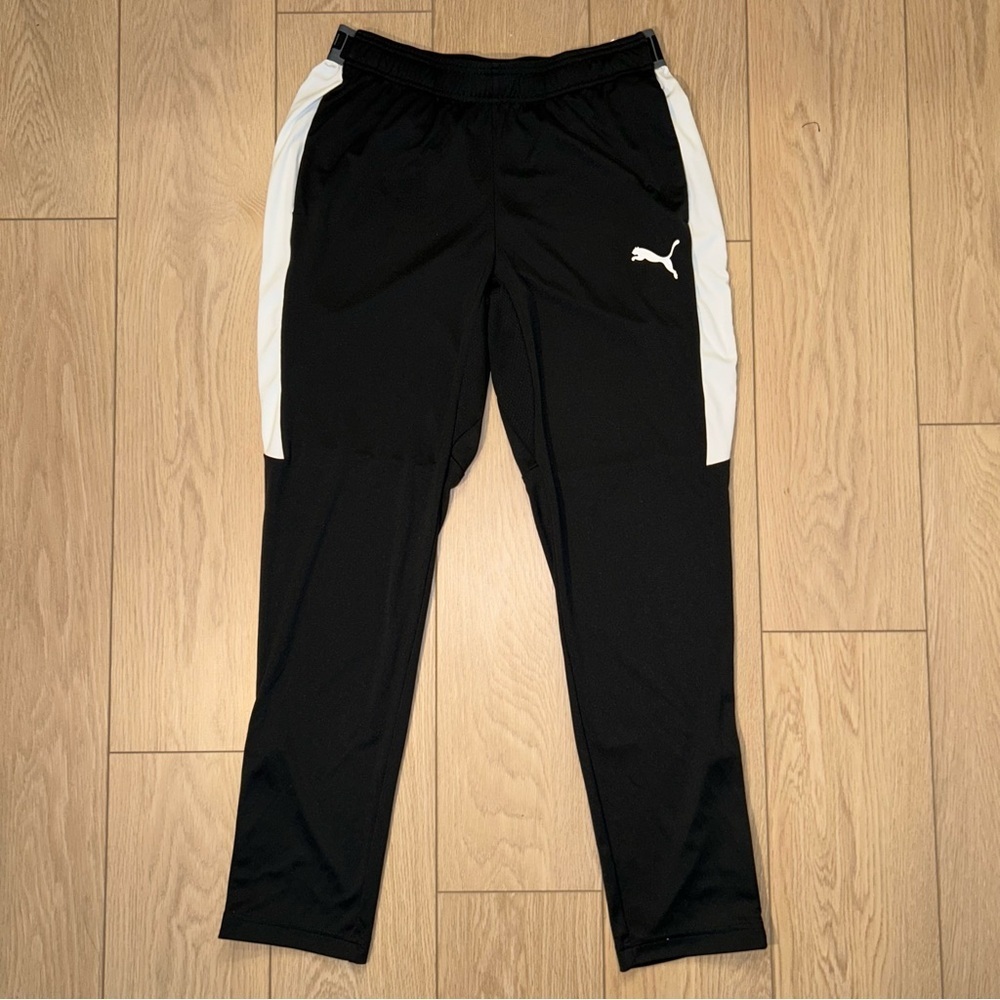 Puma Speed Men's Training Pants Black White Athletic Large